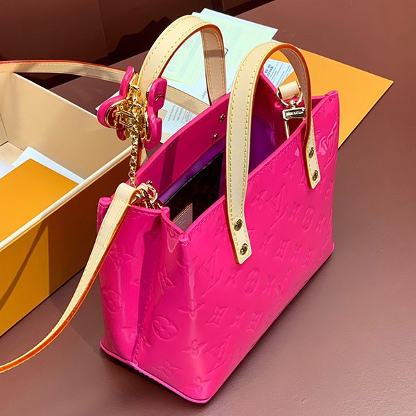 New Arrival * Louis Vuitton * Replica Reed PM Enamel Monogram with Clip Chain M24144