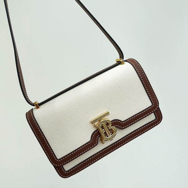 Free shipping Burberry TB logo shoulder bag replica 80705741