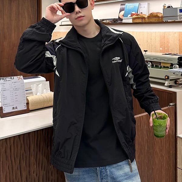 Classic Balenciaga Replica Track Jacket, York Double Zip, baw98973