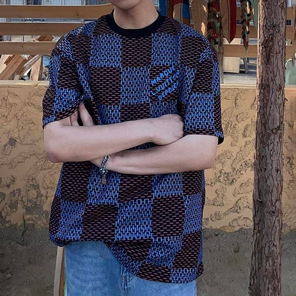 I definitely want it!Louis Vuitton Super Copy Damier T-shirt short sleeve vuv87655