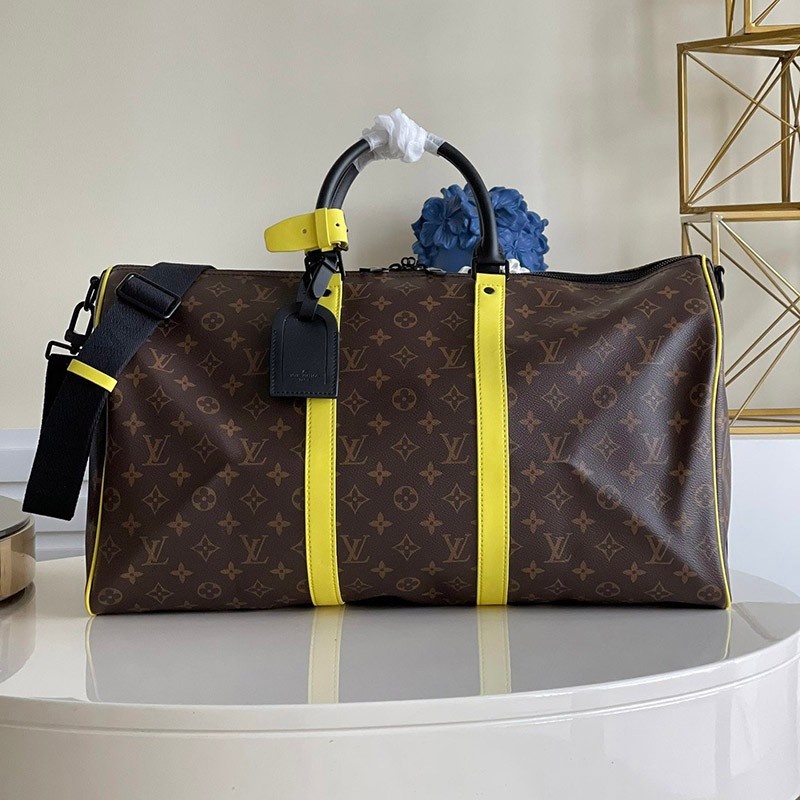 CompetitiveLouis Vuitton Boston Bag Replica Monogram Neon Yellow M45866