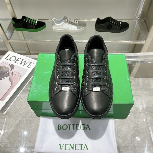 Popular classic Bottega Veneta fake Intrecciato sneakers bou51332
