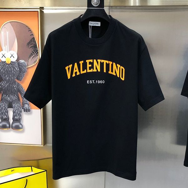 High-end brand Valentino copy jersey embroidered T-shirt Vus08809 High-end brand Valentino copy jersey embroidered T-shirt Vus08809