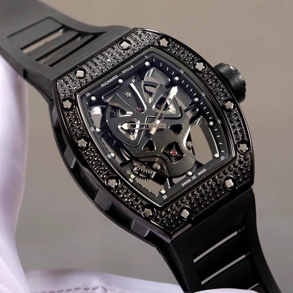 [Not available in Japan] Richard Mille replica tourbillon skull nano ceramic rim08475