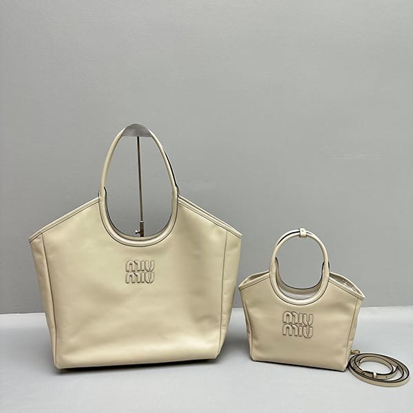 No.1 popular Miu Miu fake lettering logo leather shopping bag 2 sizes myy68712 No.1 popular Miu Miu fake lettering logo leather shopping bag 2 sizes myy68712