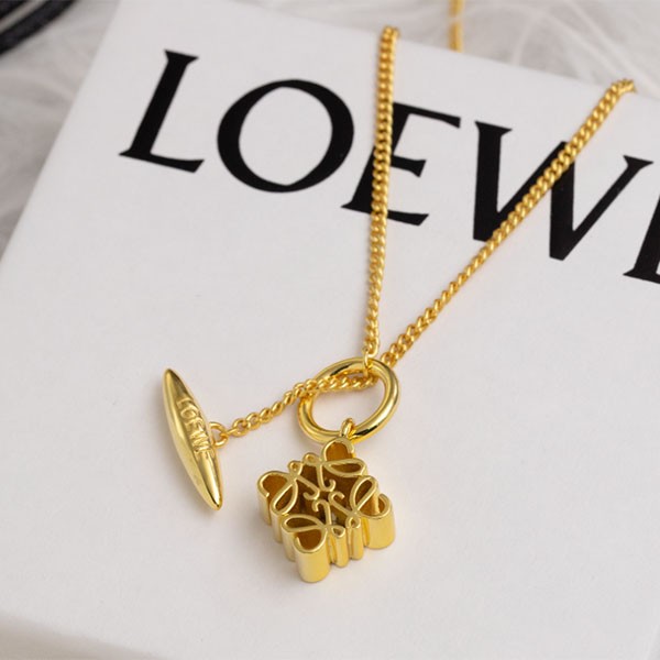 Very popular! Loewe personalized replica necklace loa67271