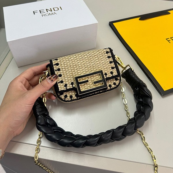 Fendi Nano Baguette Basket Bag Replica Charm 7AR996AKKSF0VPJ Fendi Nano Baguette Basket Bag Replica Charm 7AR996AKKSF0VPJ