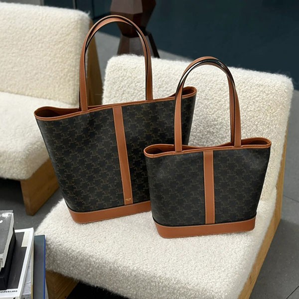 Celine Replica Cabas / Triomphe Canvas & Calfskin 115082CAS04LU Celine Replica Cabas / Triomphe Canvas & Calfskin 115082CAS04LU
