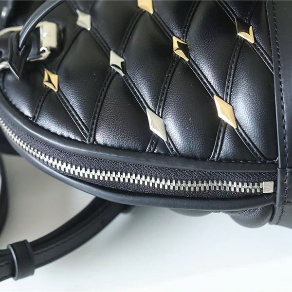 Immediate delivery Louis Vuitton Nano Alma handbag replica Maltage beautiful studs M83019