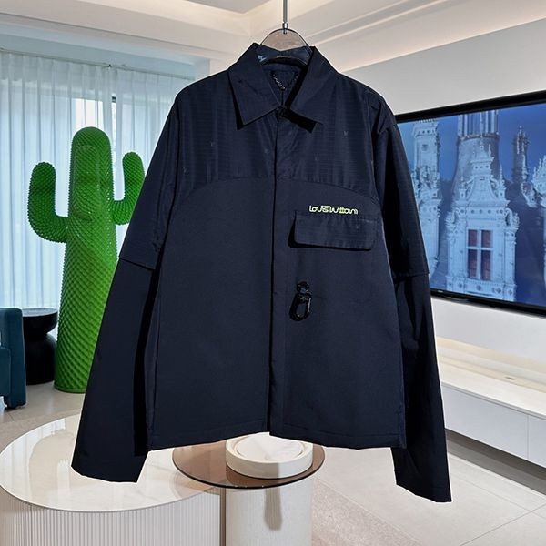Hard to find! Louis Vuitton shirt jacket replica 1ABJ09 Hard to find! Louis Vuitton shirt jacket replica 1ABJ09