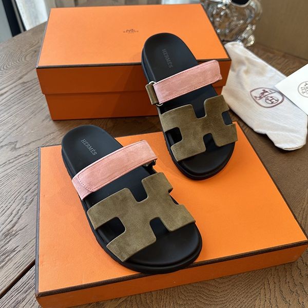 Rare [Hermes] Chypre Sandals New and Hard to Find erm00104