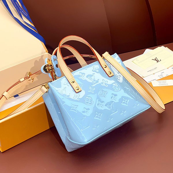 Elegant? 2024SS★Louis Vuitton Replica★Reed PM Bag with Clip Chain Enamel Monogram M24028