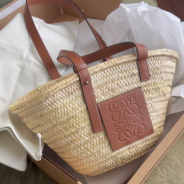 Rare color Loewe basket bag copy basket carry bag 327.02.S92