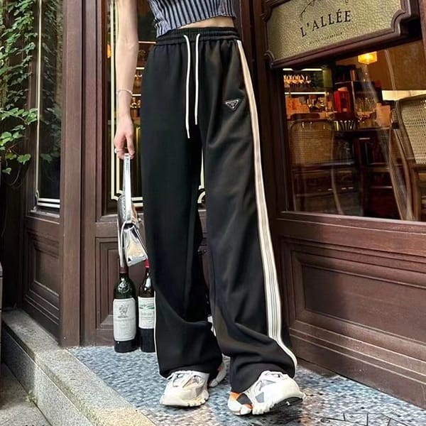 Attention ★ Prada oversized poplin pants copy puw74232