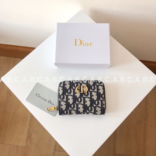 [Not available in Japan] Dior Oblique Caro Card Holder Replica dej84527