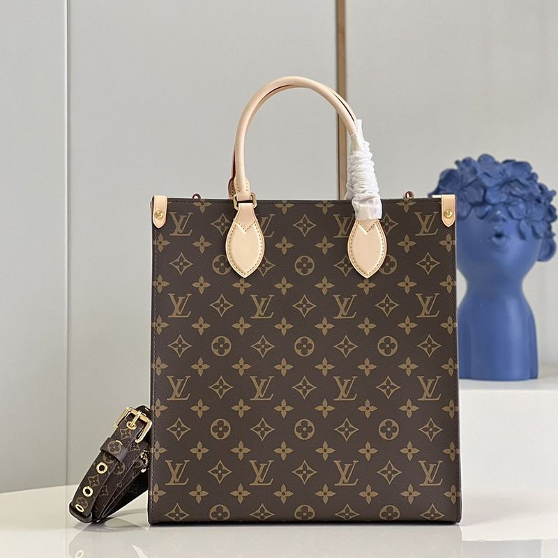 Eye-catching color Louis Vuitton Sac Plat PM Monogram replica M45848 Eye-catching color Louis Vuitton Sac Plat PM Monogram replica M45848