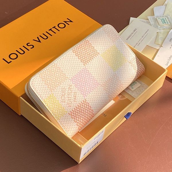New design Louis Vuitton] Zippy Wallet Damierious Replica [Popular item] N4074