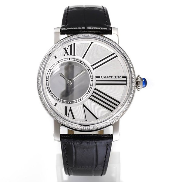 Very popular! Rotonde de Cartier Replica Mysterious Hours W1556224