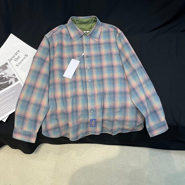 Maison Margiela Pendleton oversized shirt replica Mao47939 Maison Margiela Pendleton oversized shirt replica Mao47939