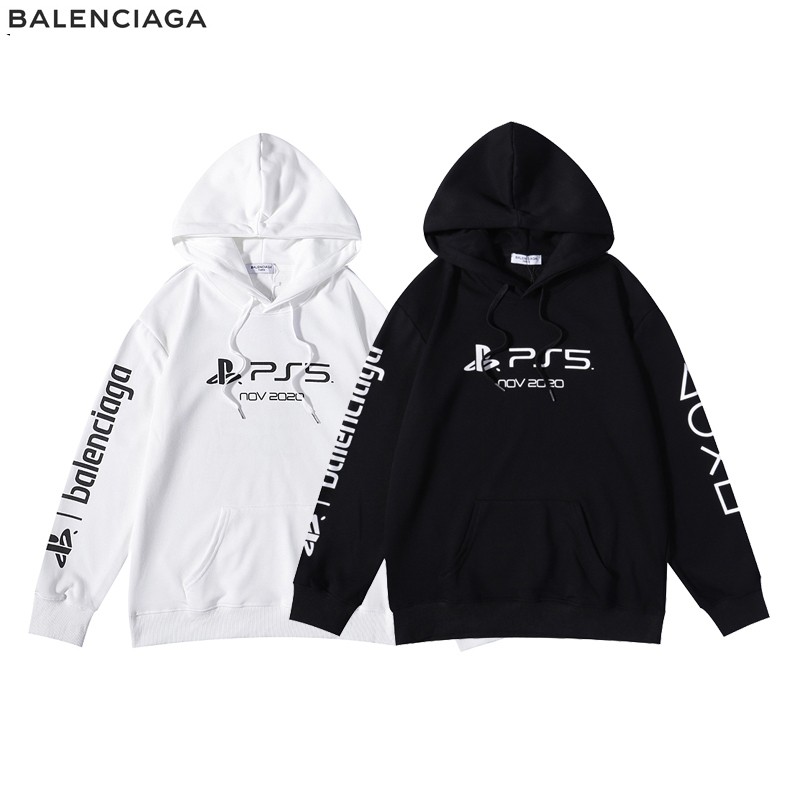 Very popular! ★Balenciaga hoodie replica★Oversized PlayStation hoodie 651799TKVF41070 Very popular! ★Balenciaga hoodie replica★Oversized PlayStation hoodie 651799TKVF41070
