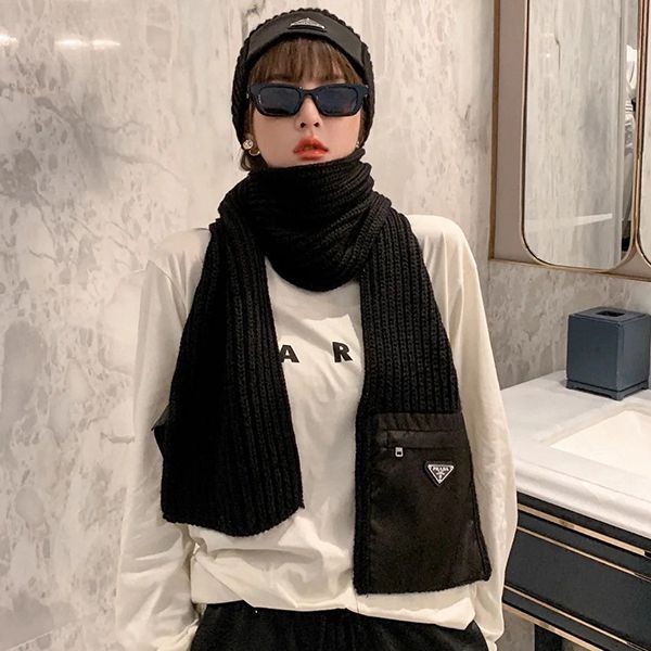 High quality???Prada Re Nylon fake pocket Re Nylon gabardine scarf puk13251