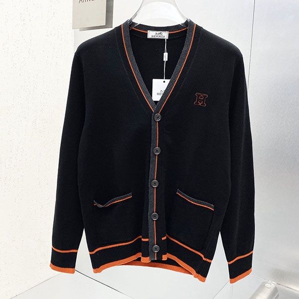 Extremely rare! Hermes stitched long sleeve cardigan copy erk26790 Extremely rare! Hermes stitched long sleeve cardigan copy erk26790