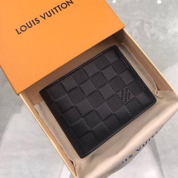 [Louis Vuitton Wallet Replica] Portefeuille Slender Damier Infini N63263