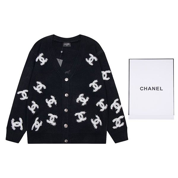 Hard to find Chanel cardigan in cashmere and burgundy, fake shq23794