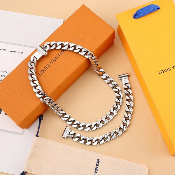 Louis Vuitton Necklace Replica LV Chain Link Metal vug52631