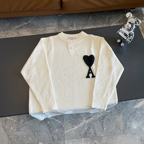 Immediate delivery Ami Paris AMI DE COEUR crew neck sweater copy aml69527 Immediate delivery Ami Paris AMI DE COEUR crew neck sweater copy aml69527