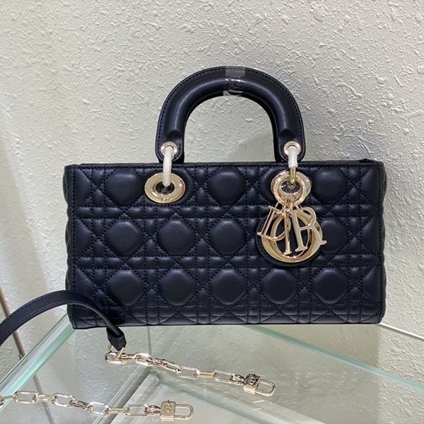 Latest and stylish Dior Lady D-JOY Medium Bag Cannage Leather dex64241 Latest and stylish Dior Lady D-JOY Medium Bag Cannage Leather dex64241