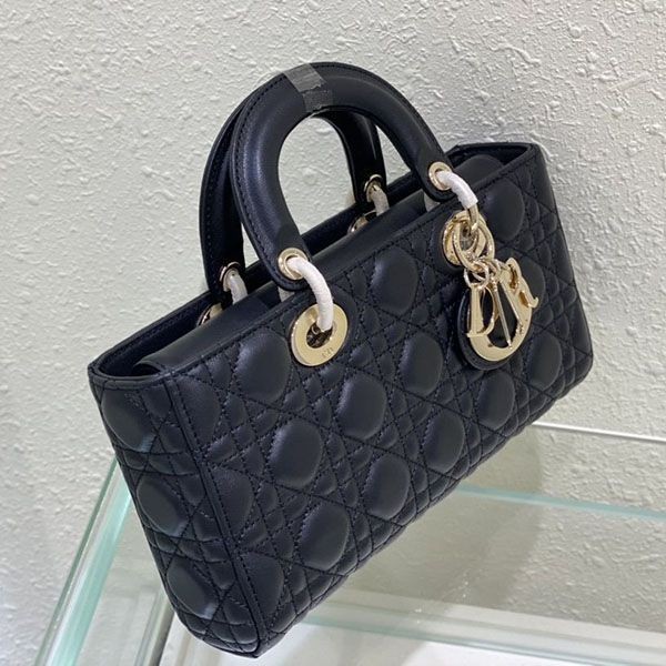 Latest and stylish Dior Lady D-JOY Medium Bag Cannage Leather dex64241