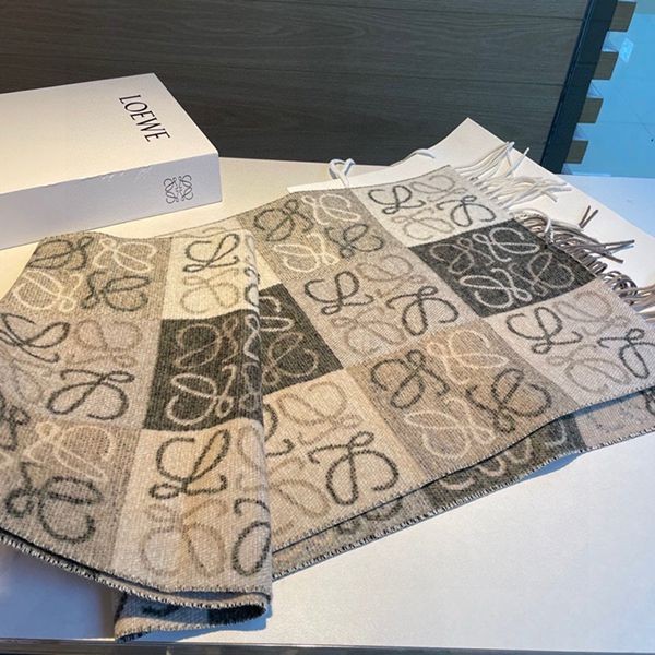 Perfect as a gift? [Loewe] Anagram Cashmere Scarf Replica lom57573