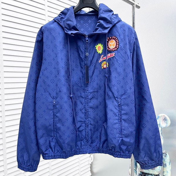 Louis Vuitton x YK Replica Monogram Face Windbreaker 1AB7MO Louis Vuitton x YK Replica Monogram Face Windbreaker 1AB7MO