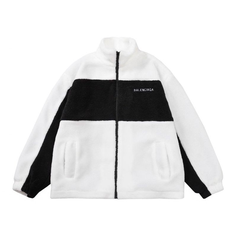 [Limited Edition] Balenciaga White & Black Jacket Replica bas27532