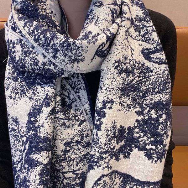 Extremely rare! New limited edition Dior Toile de Jouy cashmere scarf replica dep79801 Extremely rare! New limited edition Dior Toile de Jouy cashmere scarf replica dep79801