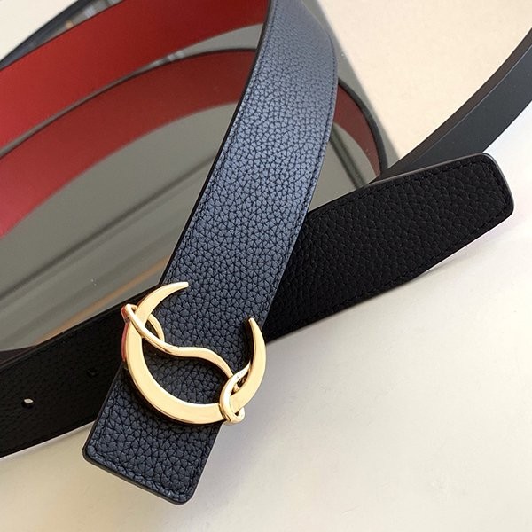 New color ☆ Rare Christian Louboutin belt copy 35mm Rua00882