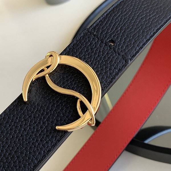 New color ☆ Rare Christian Louboutin belt copy 35mm Rua00882