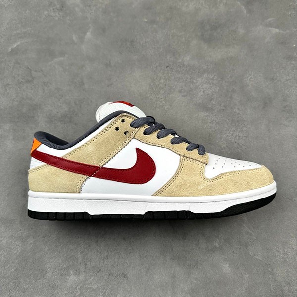 Nike Replica Dunk Low Pro SB White/Varsity Crimson 304292-161