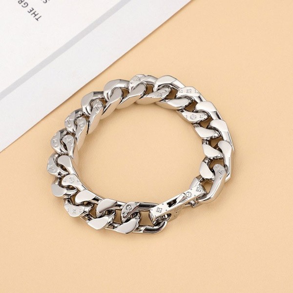 Louis Vuitton replica bracelet? LV Chain Links Metal M6988
