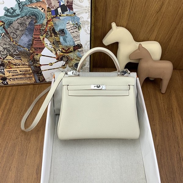 New color ☆ Rare Hermes Kelly 25 replica silver hardware ere04375 New color ☆ Rare Hermes Kelly 25 replica silver hardware ere04375