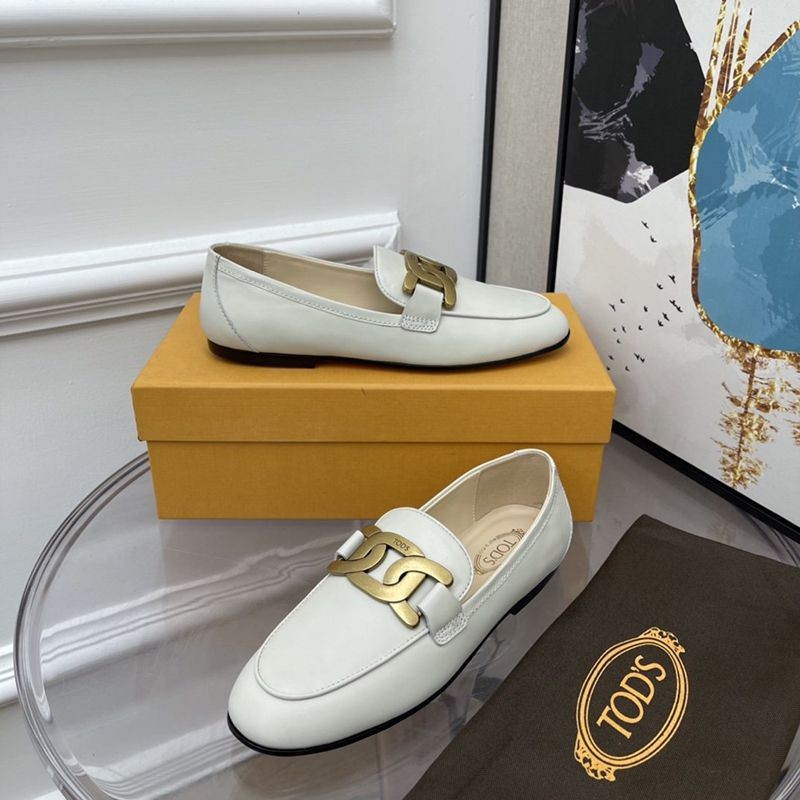 Rare color ◆ TODS Kate leather loafers replica too55220 Rare color ◆ TODS Kate leather loafers replica too55220