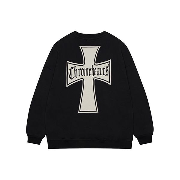 New for Spring/Summer CHROME HEARTS PLUS Floral Cross Long T-Shirt Kuz00257