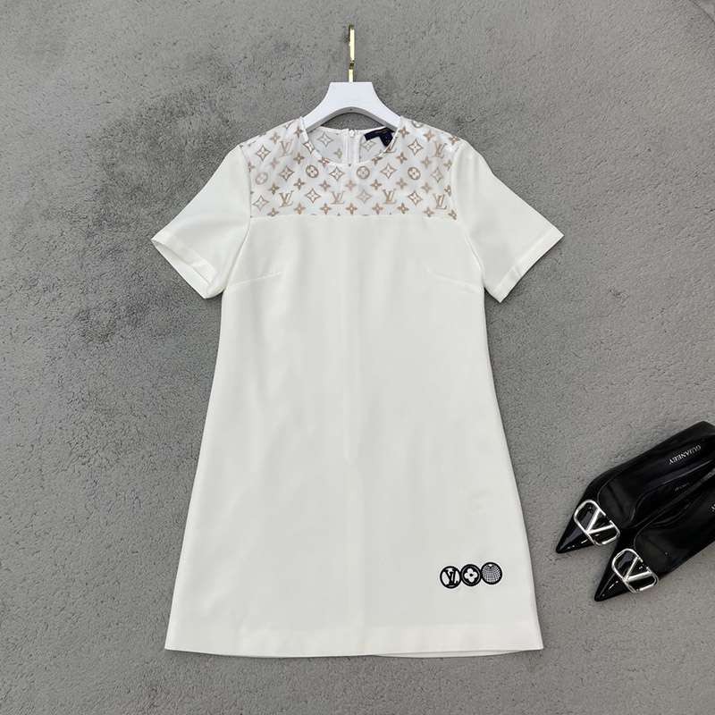 2022 SS [New] Louis Vuitton T-shirt dress replica 2 colors vuf95384