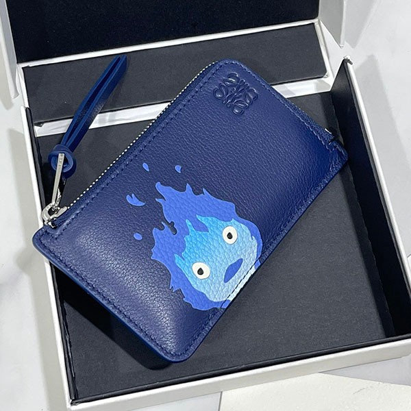 Loewe Replica x Howl's Moving Castle Coin & Card Holder lob24791