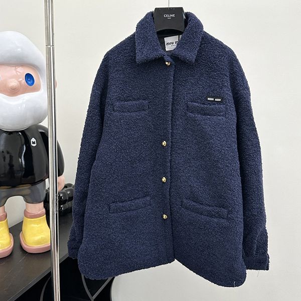 [Cute? New] Miu Miu Wool Jacket Replica mye43998