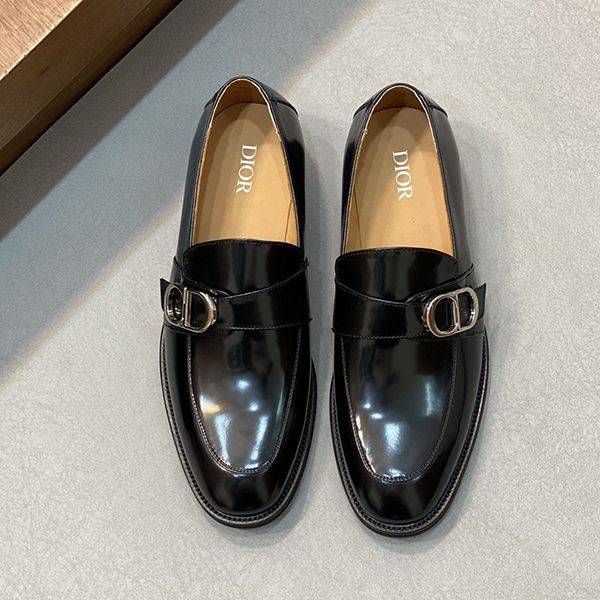 Classic and popular ★ Dior ★ TIMELESS Loafers Replica Black dew64809 Classic and popular ★ Dior ★ TIMELESS Loafers Replica Black dew64809