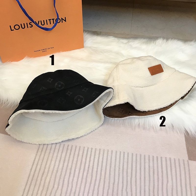 Rare color? Louis Vuitton bucket hat replica hat Chapeau Monogram 2 colors M76576