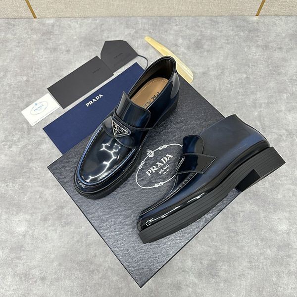 ★Safe shipping with tracking Prada leather lace-up boots puo55606