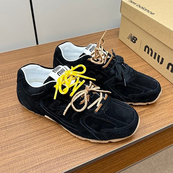 [Great Deal] Miu Miu x New Balance collaboration ★ Denim sneakers replica myi89177
